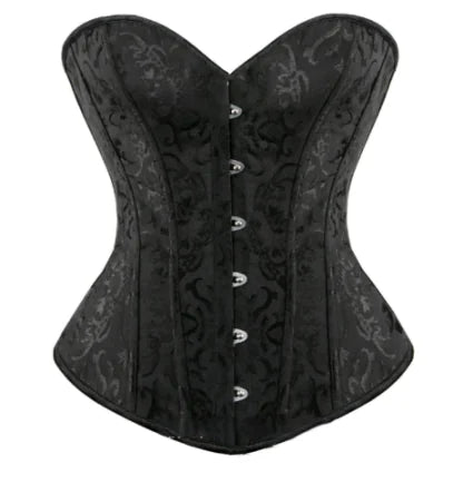 Patterned Strapless Corset