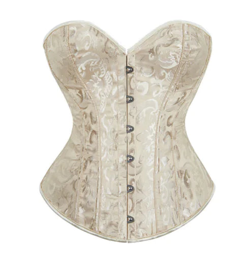 Patterned Strapless Corset