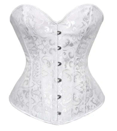 Patterned Strapless Corset
